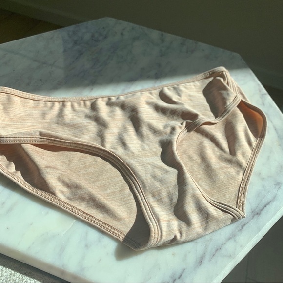 Beige Marl Hipster Hiphugger Panty - Picture 2 of 6